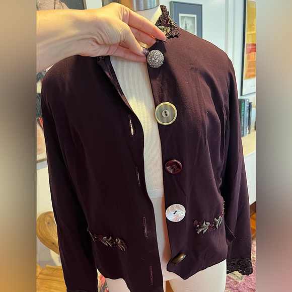 Vintage Jacket Blazer Victorian Vibes - Picture 3 of 7